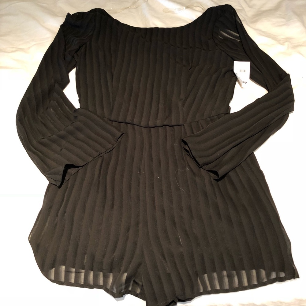 Long sleeve romper
